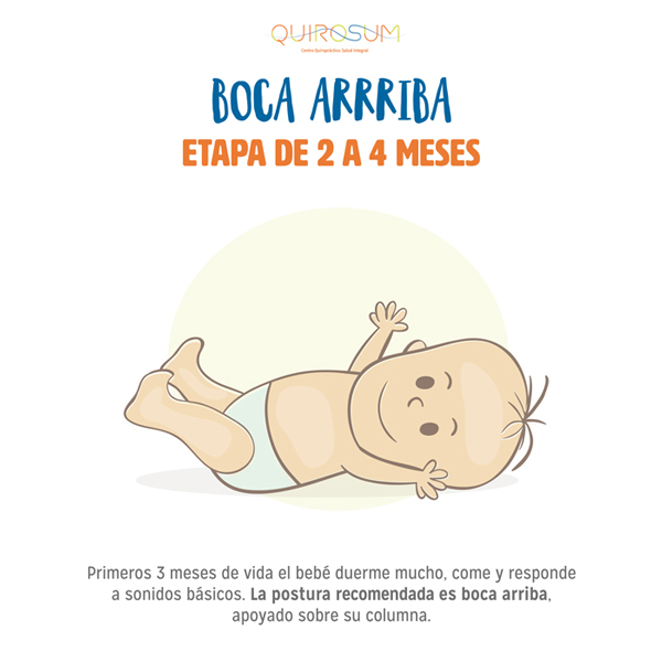 bebé boca arriba
